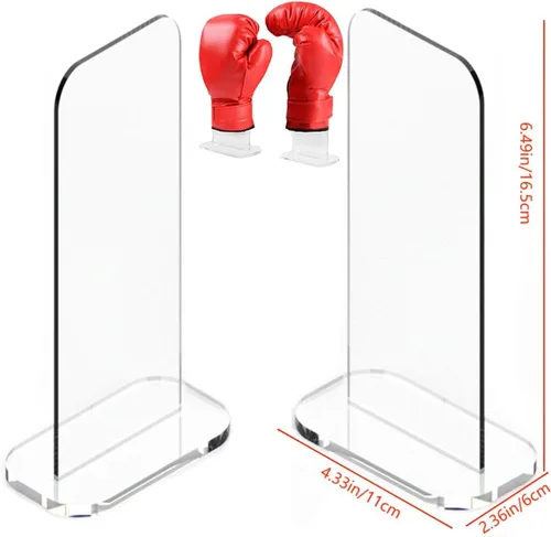 Miniatura 8 de Soportes para guantes de boxeo, soporte de exhibición para guantes de boxeo, soporte de exhibición vertical para guantes de boxeo, soporte