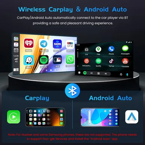 Miniatura 4 de Inefala 4G 64G para Ford Edge 2011 2012 2013 2014 2015 Radio CarPlay 9 "Incell pantalla táctil coche estéreo Android 15 Android Auto Bluetooth 5.0