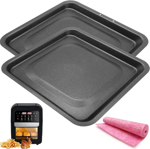 Miniatura 8 de Bandeja de goteo para freidora de aire Chefman de 6.3 cuartos de galón, piezas de repuesto de bandeja de goteo de aceite de alta calidad, accesorios