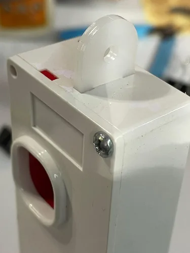 Miniatura 2 de Paquete de 2 llaves de repuesto para interruptor de retención, color blanco