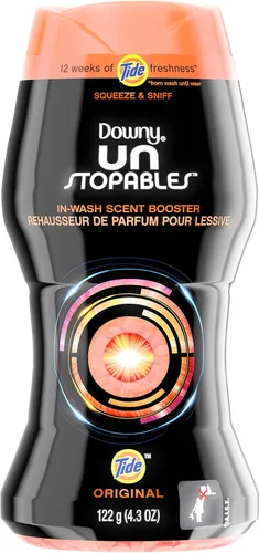 Miniatura 38 de Downy Unstopables - Perlas potenciadoras de aroma para lavar la ropa, frescas, 18.2 onzas