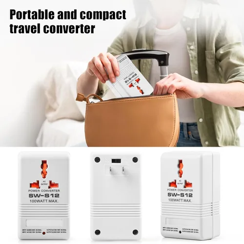 Miniatura 7 de Convertidor de voltaje de 110V a 220V elevador y reductor de potencia conversión bidireccional transformador convertidor de voltaje para viajes, RV