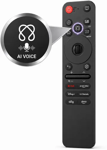 Para LG Smart TV Remote, control mágico con función de voz y puntero, AN-MR24GA/MR23GA/MR22GA/MR21GA/MR20GA/MR19GA Reemplazo para LG WebOS