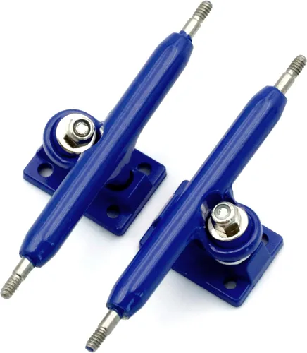 Miniatura 29 de A1 Pro Fingerboard Trucks 36 mm 34 mm 32 mm con nueva base y copa de pivote (32 mm Azul bebé)