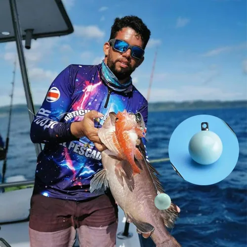 Miniatura 7 de SagaSave Pesos de pesca de acero al manganeso, peso redondo de tiro de caída, plomada de cañón de huevo, para pesca de agua salada, pesca de gato