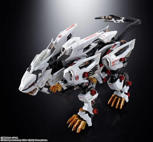 Miniatura 3 de BANDAI Spirits Chogokin ZOIDS New Century/Zero RZ-041 Liger Zero, aprox. 8.7 pulgadas (8.661 in), ABS y PVC y pintado a presión