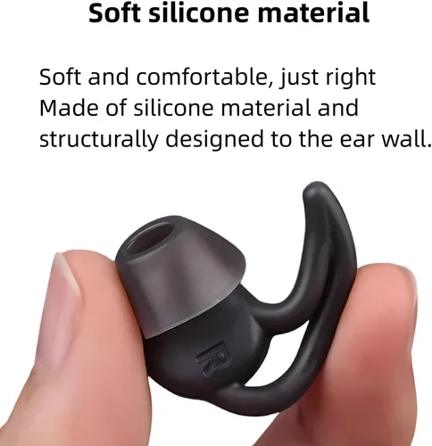 Miniatura 5 de Puntas de silicona para auriculares, puntas de repuesto compatibles con Bose Qc20 Qc30 IE2 SoundSport IE3 SIE2i auriculares Bud Covers Small 3 pares