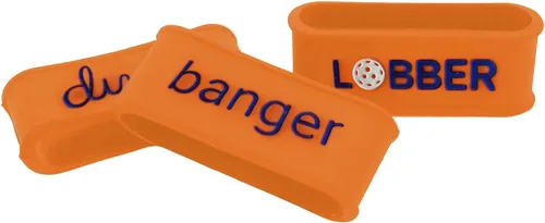 Miniatura 17 de Palms-O-Aces Juego de 3 bandas de agarre para paleta de pickleball – Bandas de silicona para paletas de pickleball para asegurar sobreempuñaduras e