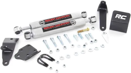 Miniatura 2 de Rough Country N3 Estabilizador de dirección dual para 03-12 Ram 2500/3500 4WD - 8749530