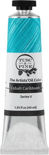 Miniatura 168 de Tusc & Pine Pintura al óleo Artist – Alizarin Crimson, 1.4 fl oz, sin amarilleo, consistencia rica y cremosa, carga máxima de pigmento, pinturas al