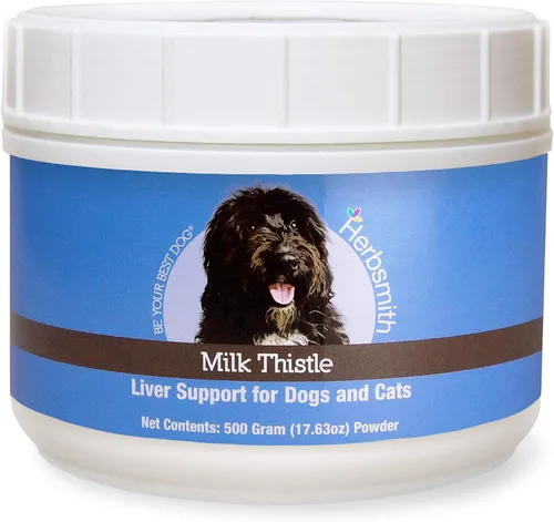 Miniatura 9 de Herbsmith - Suplemento de hierbas de cardo mariano para perros y gatos, 2.65 oz en polvo
