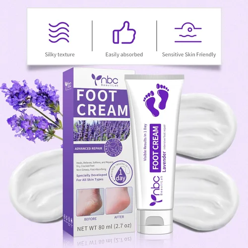Miniatura 5 de Removedor de callos para pies, crema para manos y pies, loción para piel extremadamente seca, tratamiento de pies de atletas, productos de spa