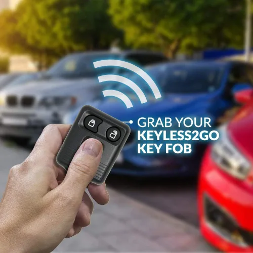 Miniatura 6 de Keyless2Go Repuesto para llavero de auto a control remoto para vehículos que utilizan 3 botones CWTWB1U331, autoprogramable
