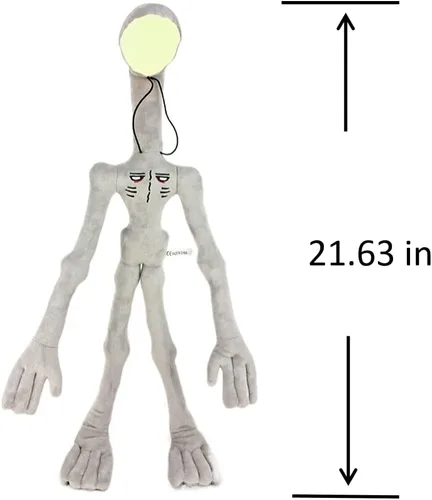 Juguete de Peluche Siren Head con Extremidades Móviles, Regalos para Hombres, Mujeres y Niños, Juguetes de Peluche, Personajes de Películas... (3 3