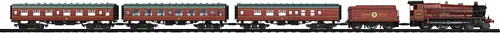 Miniatura 5 de Conjunto de tren de juguete Lionel Hogwarts Express con batería calibre O, con control remoto, locomotora, vagones de tren y pista con sonidos