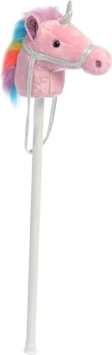 Miniatura 2 de Aurora - Montar - Unicornio Palo Giddy Up de 37" - Rosa