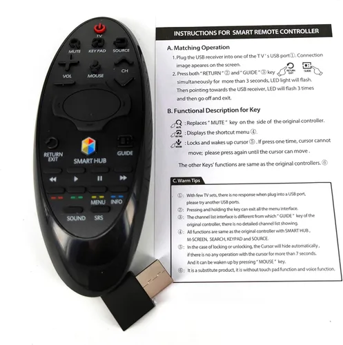 Miniatura 6 de Nuevo BN94-07557A SR-7557 Smart Hub Control remoto para Samsung Smart TV remoto BN59-01181D BN59-01182D BN59-01184D BN59-01185D BN59-01185A