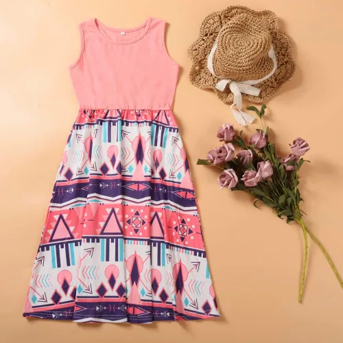 Miniatura 3 de Mamá and Me Dresses - Vestido de verano con estampado floral