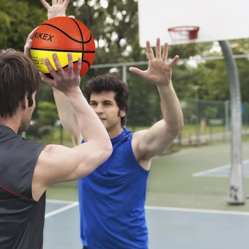 Miniatura 7 de Baloncesto pesado auxiliar de baloncesto de 2.9 lbs, 3 libras, tamaño 7 para entrenamiento en interiores y exteriores, pelota pesada
