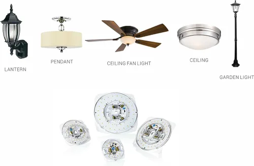 Miniatura 7 de Legental - Motor de luz LED regulable de 4 pulgadas, tamaño PCB, 5000 K, tamaño total, 17 W, 1200 lúmenes, 120 V, CRI80, kit de luz de actualización