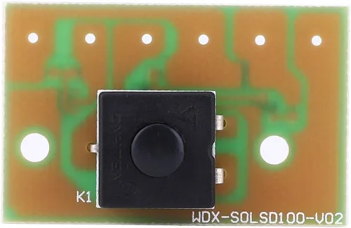 Miniatura 7 de Módulo de carga de energía solar Controlador de lámpara solar Placa de circuito de control de batería de litio de 3.7 V con control de luz