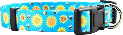 Miniatura 11 de Native Pup Collar de flores para perro, ajustable, pequeño, mediano y grande, linda chica para verano, primavera, bonito accesorio esencial