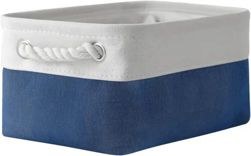 Miniatura 96 de TheWarmHome Contenedores de almacenamiento para estantes, tamaño mediano, 3 unidades, 13.8 pulgadas de largo x 9.8 pulgadas de ancho x 6.7 pulgadas