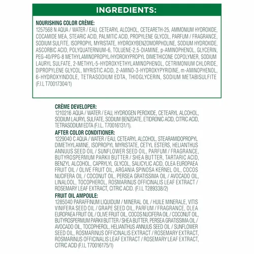 Miniatura 11 de Garnier Nutrisse Crema nutritiva para el cabello, color marrón caoba dorado medio 535, tinte permanente para el cabello, 1 unidad