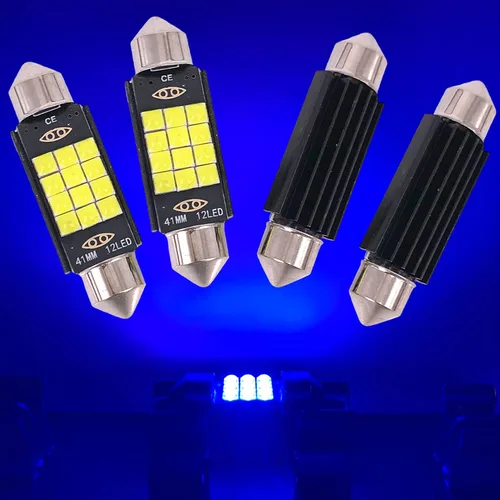 Miniatura 18 de SOCAL-LED - Bombilla LED de 0.157 x 1.220 in de Canbus Super Bright 3030 Chipset para interior de coche, luz de cúpula DE3175, luz de mapa, azul