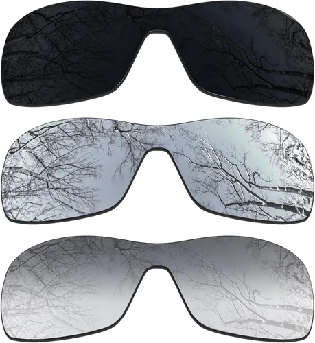 Miniatura 11 de ToughAsNails 3 pares de lentes polarizadas de repuesto para Oakley Antix Pack