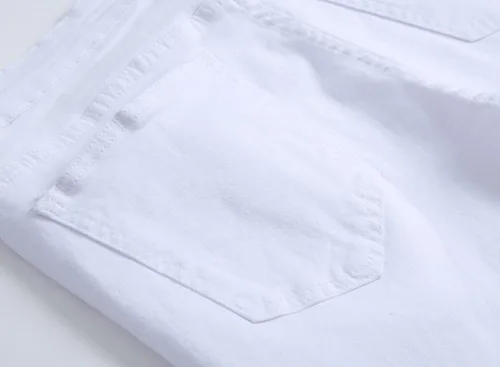 Miniatura 6 de Pantalones para hombres, entalle ajustado, rasgados