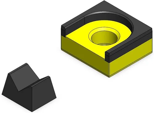 Miniatura 49 de MagAttach Juego de organizador de trinquete (juego de 3 piezas (2 paquetes), Verde/Negro)