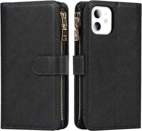 Miniatura 7 de Funda para iPhone 11 para mujer, funda para iPhone 11 con soporte para tarjetas, funda cruzada con tarjeteros y ranuras para tarjetas de crédito