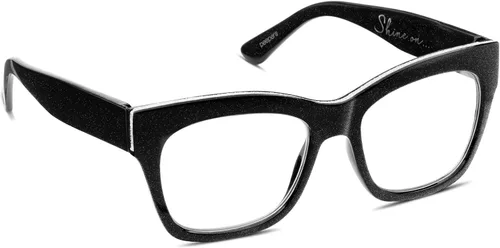 Miniatura 3 de Peepers womens Shine on Square Blue Light Blocking Reading Glasses