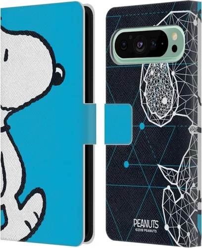 Miniatura 63 de Head Case Designs Officially Licensed Peanuts Snoopy & Woodstock 2 Halfs and Laughs Leather Wallet Case Compatible with Google Pixel 8 Snoopy
