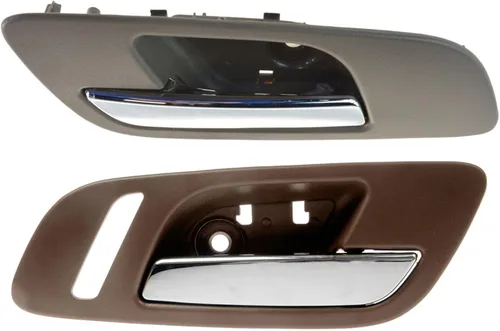 Miniatura 70 de TRQ Juego de 2 manijas de puerta interior trasera cromada y cachemira para Chevy GMC
