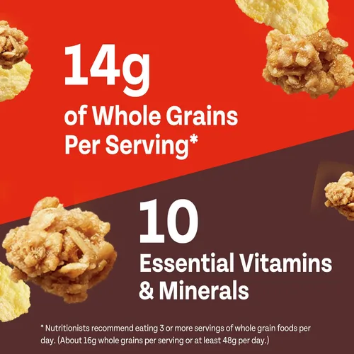 Miniatura 7 de Honey Bunches of Oats Cereal de desayuno tostado con miel, bolsa de 32 onzas (paquete de 2)