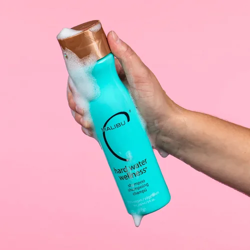 Miniatura 2 de Malibu C Hard Water Wellness Shampoo (9 oz) – Champú hidratante sin sulfatos para la vitalidad del cabello – Protege el cabello de elementos de agua