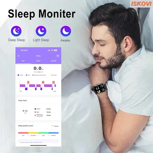 Miniatura 5 de Reloj inteligente para hombres, relojes inteligentes para mujeres, rastreador de actividad física con función de llamada de mensaje, más de 120