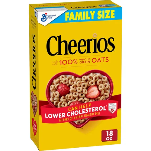 Miniatura 29 de Cheerios Taza de cereales para desayuno, sin gluten, cereales de una sola porción, 1.3 onzas (paquete de 12)
