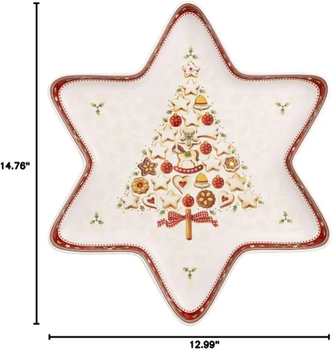 Miniatura 4 de Villeroy & Boch Winter Bakery Delight Cuenco 14.8x13.0x2.0 in, multicolor
