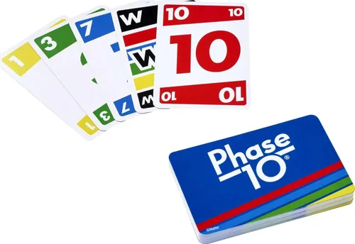 Miniatura 6 de Mattel Games Juego de 3 juegos de cartas con UNO, Phase 10 y ONO 99, diversión de viaje para niños y noches familiares con caja de lata