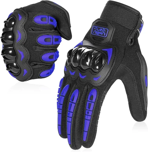 Miniatura 13 de COFIT Guantes de motocicleta transpirables, guantes de motocicleta compatibles con pantalla táctil antideslizantes con buen agarre, protección