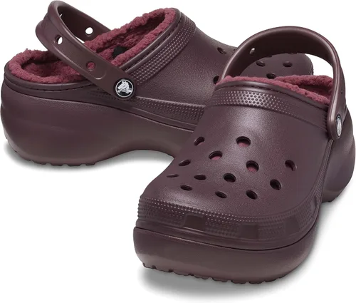 Miniatura 5 de Crocs Womens Classic Lined Platform Clogs