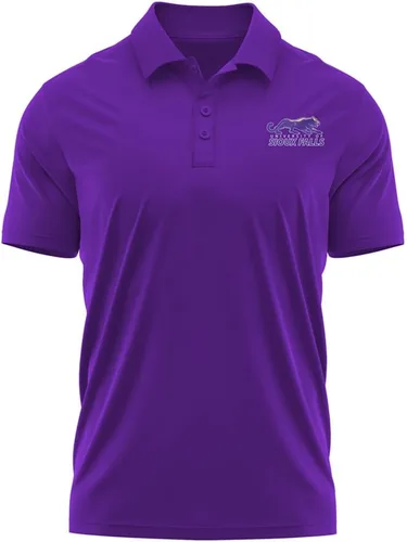 Miniatura 242 de Camisa polo deportiva oficial de la NCAA Collegiate para hombre, colección con logotipo en el pecho izquierdo