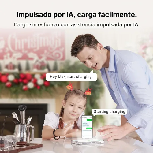 Miniatura 3 de Autel Cargador EV Nivel 2 40 Amperios Hogar Inteligente AI para Vehículo Eléctrico (EV) con Wi-Fi y Bluetooth, EVSE con Funda Integrada y Cable