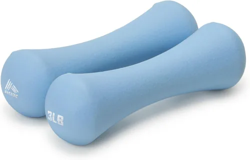 Miniatura 14 de RBX Pesas de mano, pesas de mano de neopreno para entrenamientos en casa, entrenamiento cardiovascular y de fuerza, equipo de gimnasio en casa