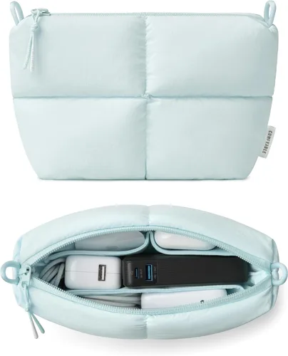 Miniatura 8 de Comfyable Puffy - Funda organizadora de artículos electrónicos de viaje, bonita bolsa tecnológica para mujeres y hombres, bolsa de almacenamiento