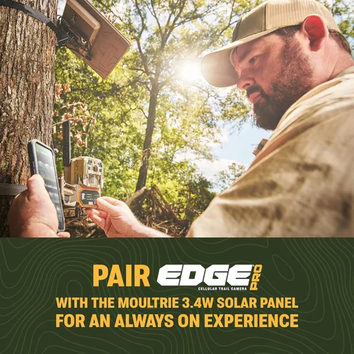 Miniatura 10 de Moultrie Cámara Edge Pro Cellular Trail - Conexión automática, cobertura nacional, tecnología de eliminación de disparos falsos, video de 1080p