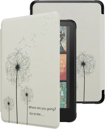 Miniatura 17 de WALNEW Funda para Kindle Paperwhite de 7" de 12ª generación 2024 y Kindle Colorsoft Signature Edition, funda protectora de piel sintética prémium